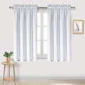 DWCN Greyish White Blackout Curtains by DWCN