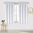 DWCN Blackout Curtains Thermal Insulated Energy Saving Bedroom and Kitchen by DWCN