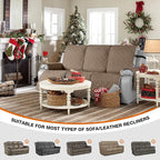 VANSOFY Waterproof Recliner Couch Covers, Sofa Covers 1-Piece Washable - Image 4