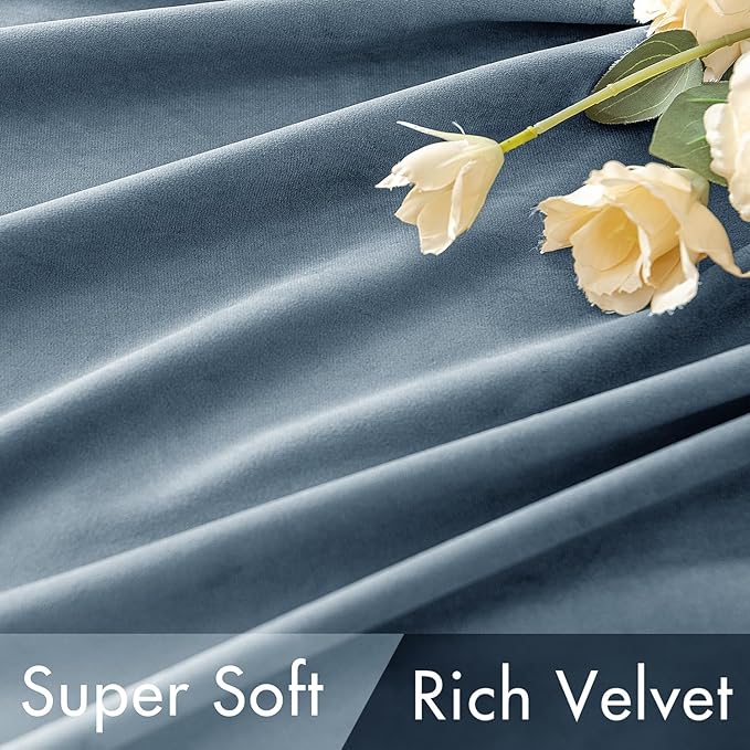 MIULEE Velvet Curtains 90 inches - Image 4