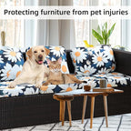 8Pcs Stretch Patio Cushion Covers, Outdoor Couch Covers Replacement, Outdoor - Image 6