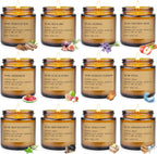 Scented Candles Gift Set,12 Pack Aromatherapy Candles for Home Scented,
