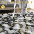 LOCHAS Ultra Soft Indoor Modern Area Rugs Fluffy Living Room Carpets - Image 5