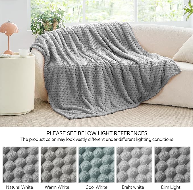 BEDELITE Fleece Throw Blanket for Couch & Bed - Image 7