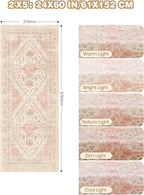 2x5 Rug Runner Washable for Entryway, Soft Bathroom Rugs - Image 2
