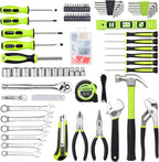 FASTPRO 236-Piece Home Repairing Tool Set with Tool Bag, Green