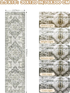 Kitchen Runner Rug Non Slip Washable 2.5x10, Soft Ultra-Thin Entryway Rug - Image 2