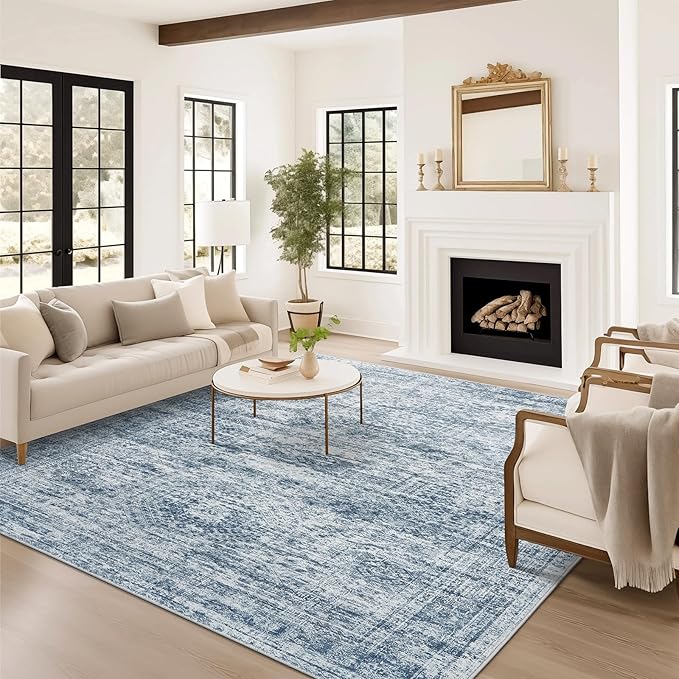 Washable Area Rug 8x10, Large Soft Rugs - Image 8