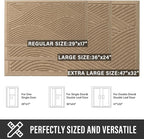 HIYARD Sturdy Front Door Mat, Absorbent Muddy Dirt Resist Welcome Door Mats - Image 4