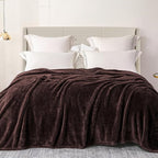 Exclusivo Mezcla Plush Fuzzy Fleece Bed Blanket King Size, Super Soft, Fluffy by ExclusivoMezcla