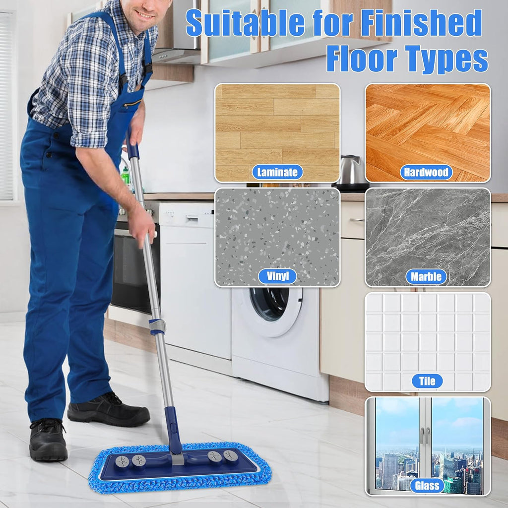 Microfiber Mops for Floor Cleaning: Dust Mop for Hardwood Floors