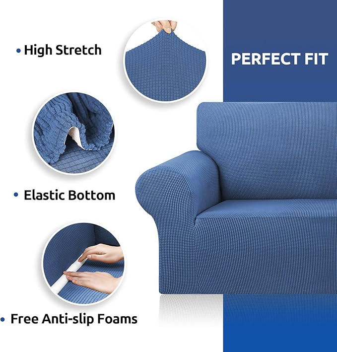 KEKUOU Stretch Sofa Cover Slipcover ，Couch Covers - Image 6