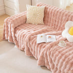 HANDONTIME Faux Fur Plush Sofa Covers - Image 8