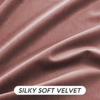 RYB HOME Pink Velvet Curtains 72 inches - Image 6