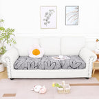 Smiry Printed Couch Cushion Covers, Stretch Soft Couch Covers - Image 5