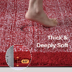 36x24 Large Bathroom Rugs Washable Non Slip, Soft Absorbent Quick Dry Mats - Image 4