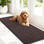 OLANLY Front Door Mat Indoor Outdoor Entrance, Waterproof Heavy Duty Doormat by OLANLY