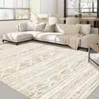 Nakagishi 6x9 Area Rugs Living Room: Washable Boho Large Neutral Modern Soft by NakagishiAreaRug