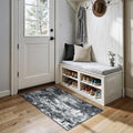 Washable Area Rugs 2'x4' Non-Slip Modern Abstract Soft by RELEANY