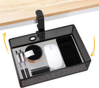 Under Desk Drawer, Clamp on Desk Organizer Hanging Desk Storage Under Table
