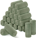 Buryeah 24 Pcs Flannel Throw Blanket Bulk 50 x 60 in Sleepover Blanket Outdoor by Buryeah