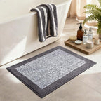 36x24 Large Bathroom Rugs Washable Non Slip, Soft Absorbent Quick Dry Mats - Image 4