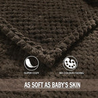 Exclusivo Mezcla Fleece Throw Blanket Extra Large, Super Soft and Warm Blankets - Image 7