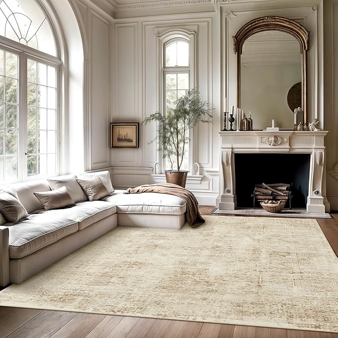 Soalmost Washable Area Rug 8x10, Large Soft Rugs - Image 9