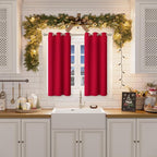BGment Room Darkening Curtains 45 Inches Long - Image 2