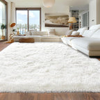Rugs for Living Room 5x7, Soft Shaggy Modern Shag Area Rug for Bedroom - Image 8
