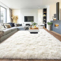 Pionblank 8x10 Rug for Living Room, Fuzzy Plush Large Area Rug, Fluffy Modern by PIONBLANK