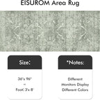 Washable 3x8 Runner Rug - Image 6
