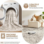 UERMEI 5ft Round Area Rug Living Room Rugs - Image 4