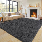 Pionblank Super Fluffy Area Rug by PIONBLANK