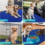 OLANLY Dog Door Mat for Muddy Paws 34x21, Absorbs Moisture and Dirt, Absorbent - Image 7