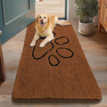 Smiry Dog Door Mat for Muddy Paws, Absorbent Dirt Trapper Non Slip Quick Dry by Smiry