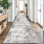IOHOUZE Abstract Runner Rug 3x18 Ft Washable Runners by iOhouze