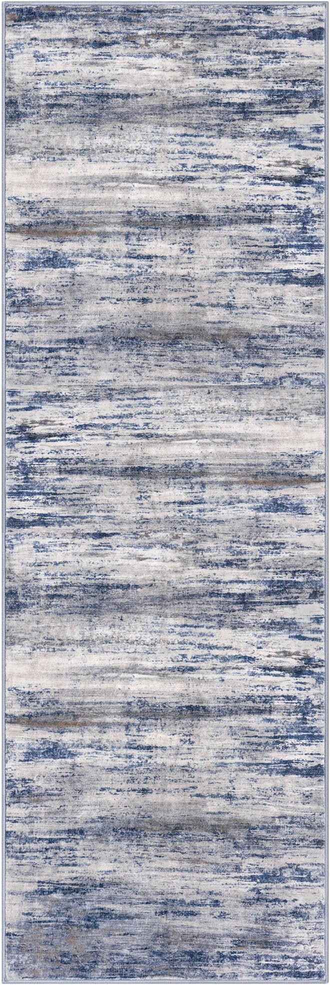 KOZYFLY 3x8 Ft Rug Modern Ombre Runner Rug - Image 8