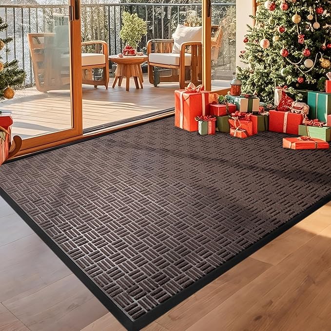 Mibao Front Door Mat, Heavy Duty Durable Welcome Mat by Mibao