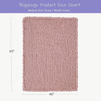 Bigacogo Chunky Knit Throw Blanket - Image 2