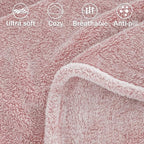 Exclusivo Mezcla Plush Fuzzy Fleece Throw Blanket Extra Large, Super Soft - Image 2