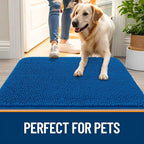 OLANLY Dog Door Mat for Muddy Paws 48x30, Absorbs Moisture and Dirt, Absorbent - Image 6