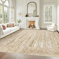 Living Room Rugs 8x10: Washable Moroccan Geometric Boho Rug Farmhouse Non Slip by VECARF