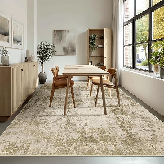 LEPEII 9x12 Area Rug, Modern Abstract Washable Large Rugs - Image 4