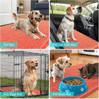 OLANLY Dog Door Mat for Muddy Paws 44x24, Absorbs Moisture and Dirt, Absorbent - Image 7