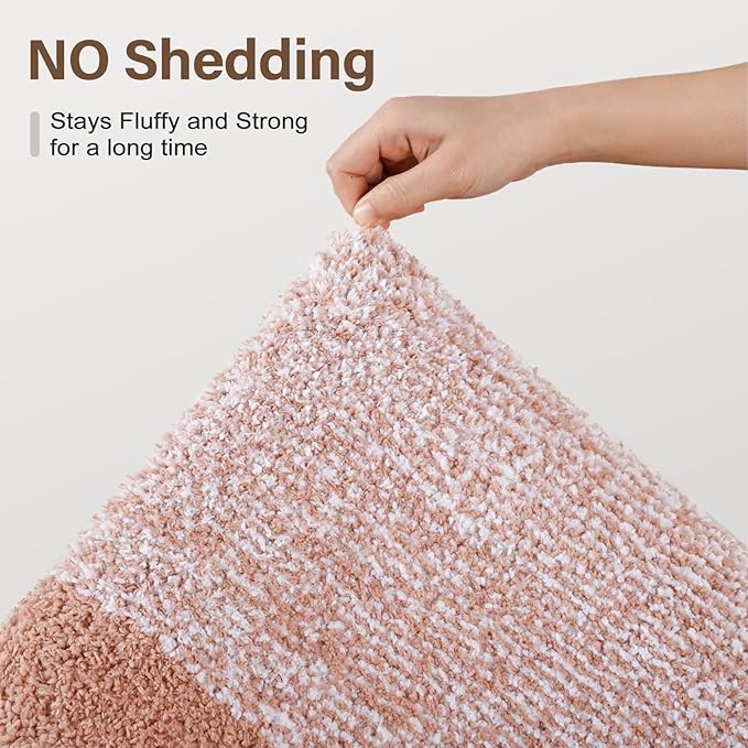 48x24 Long Bathroom Rugs Washable Non Slip, Soft Absorbent Quick Dry Mats - Image 8