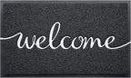 BeneathYourFeet Door Mat, Welcome Mat Low Profile Floor Mat Front Doormat by BeneathYourFeet