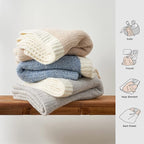 Snuggle Sac Queen Size Bedding Blankets, Super Soft Warm Oversized Bed Blankets - Image 8