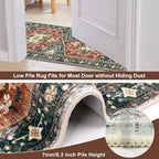 Yamaziot Washable Runner Rug, 2x8 Non-Slip Boho Vintage Hallway Rug Runner - Image 4