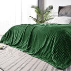 BEDELITE Fleece Blanket Queen Size – 3D Ribbed Jacquard Soft and Warm by BEDELITE